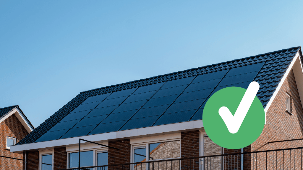 maison avec autorisation d'installer des panneaux solaires