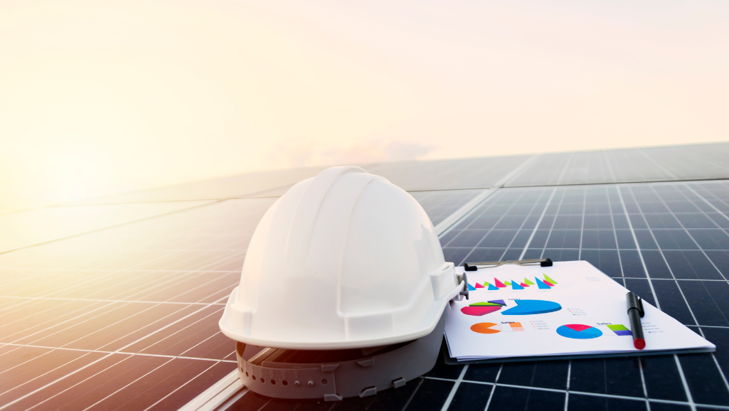 Investir dans une Installation Solaire, des panneaux qui viennent d'être installés